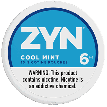 ZYN 6mg Cool Mint White Mini Portion