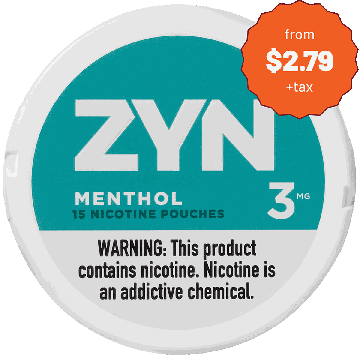 ZYN Menthol 3mg