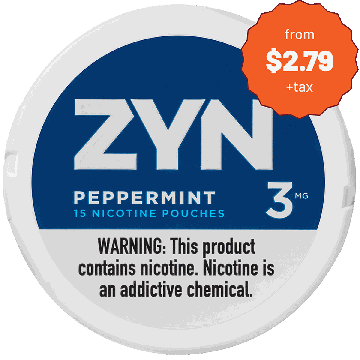 ZYN 3mg Peppermint White Mini Portion