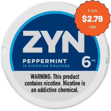 ZYN 6mg Peppermint White Mini Portion