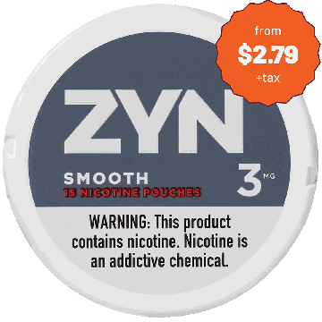ZYN 3mg Smooth White Mini Portion