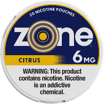 zone Citrus 6mg Nicotine Pouches