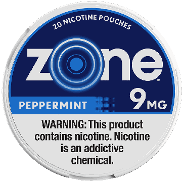 zone Peppermint 9mg Nicotine Pouches