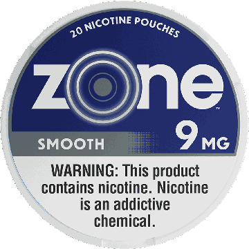 zone Smooth 9mg Nicotine Pouches