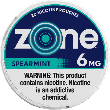 zone Spearmint 6mg Nicotine Pouches