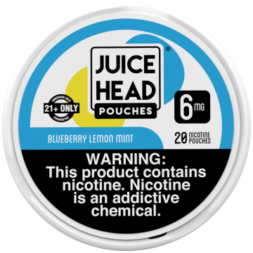 Juice Head Pouches Blueberry Lemon Mint 6MG