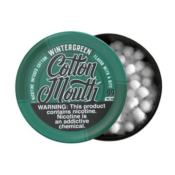 Cotton Mouth Wintergreen Nicotine Infused Cotton