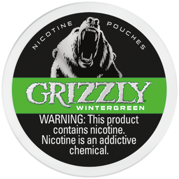 Grizzly Wintergreen 7MG Nicotine Pouches