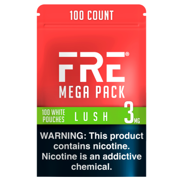 FRE Lush Mega Pack 3MG Nicotine Pouches - Bundle