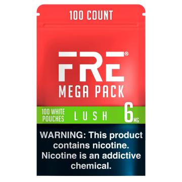 FRE Lush Mega Pack 6MG Nicotine Pouches - Bundle