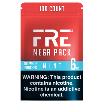FRE Mint Mega Pack 6MG Nicotine Pouches