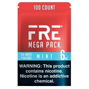 FRE Mint Mega Pack 6MG Nicotine Pouches - Bundle