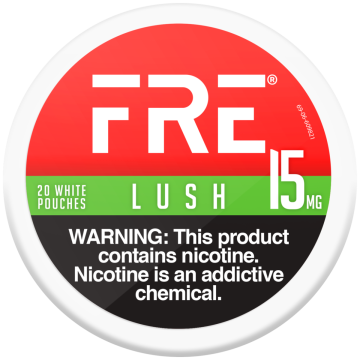 FRE Lush 15MG Nicotine Pouches