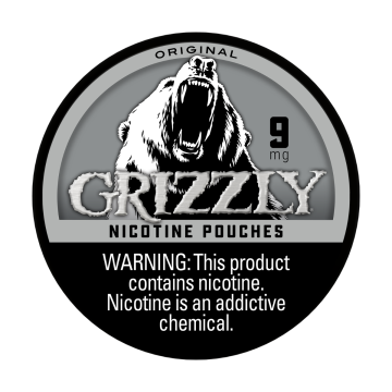 Grizzly Original 9MG Nicotine Pouches