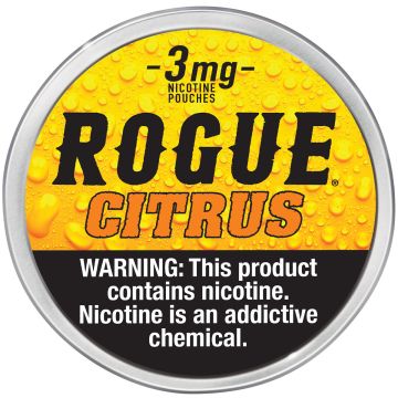 Rogue Citrus 3MG Nicotine Pouches