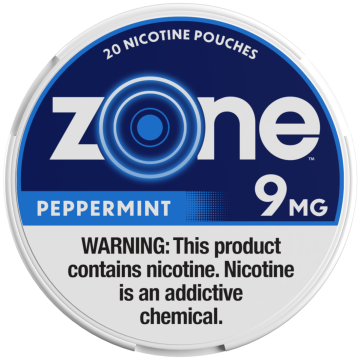 zone Peppermint 9mg Nicotine Pouches