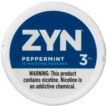 ZYN 3mg Peppermint White Mini Portion