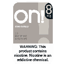 on! Original 8mg Dry White Mini