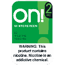 on! Wintergreen 2mg Dry White Mini