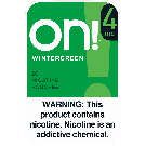 On! 4MG Wintergreen Mini Dry Nicotine Pouches
