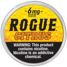 Rogue Citrus 6mg Slim Dry Strong Nicotine Pouches