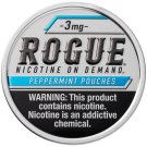 Rogue Peppermint 3mg, All White Nicotine Pouches