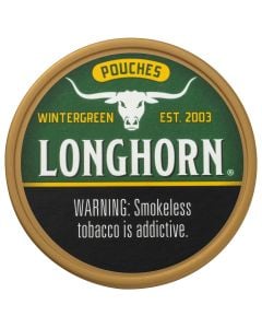 Longhorn Wintergreen Pouches