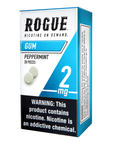 Rogue Peppermint 2mg, Nicotine Chewing gum