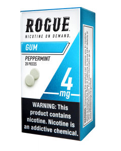 Rogue Peppermint 4mg, Nicotine Chewing gum
