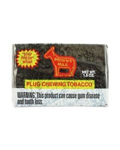 Brown's Mule Plug Chewing Tobacco