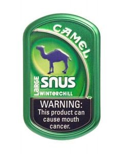 Camel LARGE Winterchill American Snus
