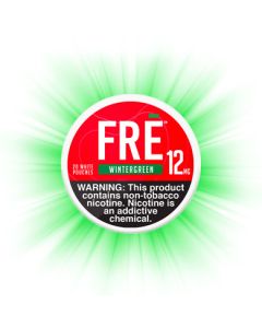 FRE Wintergreen 12MG Nicotine Pouches
