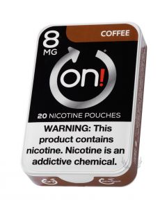 on! Coffee 8mg Dry White Mini