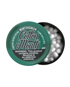 Cotton Mouth Wintergreen Nicotine Infused Cotton