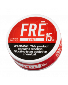 FRĒ Sweet 15MG Nicotine Pouches