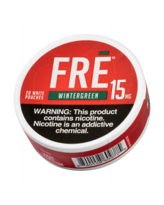 FRE Wintergreen 15MG Nicotine Pouches
