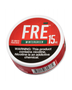 FRE Wintergreen 15MG Nicotine Pouches