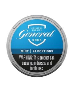 General Mint White Portion Snus