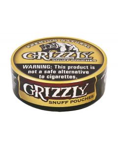 Grizzly Snuff Pouches