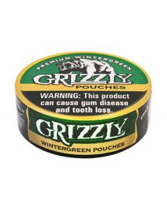 Grizzly, Wintergreen Pouches