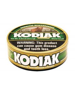 Kodiak, Wintergreen Pouches