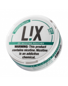 L!X Nicotine Pouches - Wintergreen 9MG