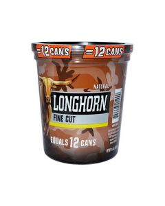 Longhorn Natural Large Tub, 14.4oz, Fine Cut