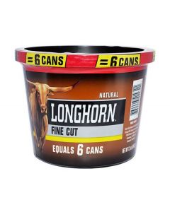 Longhorn Natural Small Tub, 7.2oz, Fine Cut