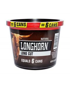 Longhorn Natural Small Tub, 7.2oz, Long Cut