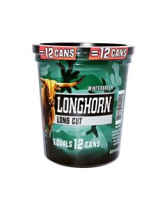 Longhorn Wintergreen Large Tub, 14.4oz, Long Cut