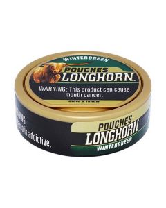 Longhorn Wintergreen Pouches