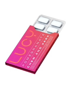 Lucy Pomegranate 4MG Nicotine Gum