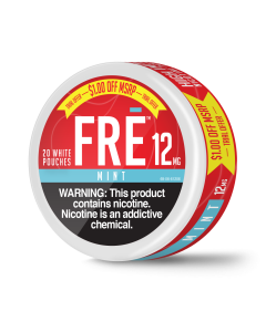 FRE Mint 12MG $1 off Nicotine Pouches