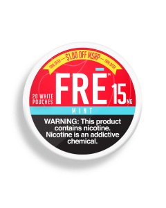 FRE Mint 15MG $1 off Nicotine Pouches